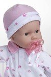 JC Toys La Baby 11" Soft Caucasian Doll Set