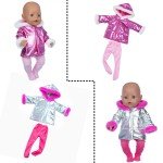 Down Jacket & Leggings for 18" Reborn Dolls