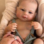 19-Inch Elijah Boy Soft Silicone Reborn Doll