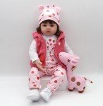 Lifelike 47cm Reborn Toddler Doll for Girls