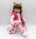 Lifelike 47cm Reborn Toddler Doll for Girls