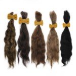 Natural Handmade Curly Mohair Wig for Reborn Dolls