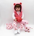 Lifelike 47cm Reborn Toddler Doll for Girls