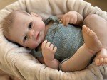 19-Inch Elijah Boy Soft Silicone Reborn Doll