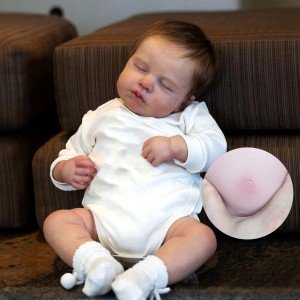 20-Inch LouLou Reborn Baby Boy Doll, Full Body
