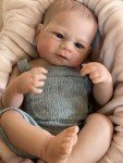 19-Inch Elijah Boy Soft Silicone Reborn Doll