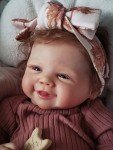 18 Inch Vivienne Realistic 3D Painted Reborn Doll