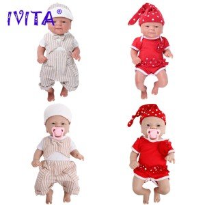 Realistic IVITA Full Silicone Reborn Baby Doll