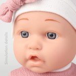 12'' Pink Reborn Baby Doll Playset with Accessories