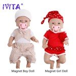 Realistic IVITA Full Silicone Reborn Baby Doll
