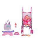 Dream Collection Doll Care Set with Stroller