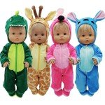 40cm Nenuco Reborn Doll Clothes Animal Costumes