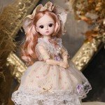 Kawaii 30cm BJD Reborn Doll Set with Outfits