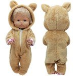 40cm Nenuco Reborn Doll Clothes Animal Costumes