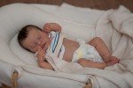 NPK 45CM Lifelike Reborn Baby Doll Loulou