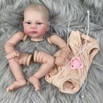 17-Inch Elijah Reborn Doll Kit with Cloth Body