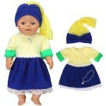 40cm Reborn Baby Doll Clothes Hat Set