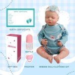18-Inch Sleeping Reborn Baby Doll with Accessories