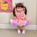 NPK 55CM Soft Silicone Reborn Toddler Doll