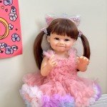 NPK 55CM Soft Silicone Reborn Toddler Doll