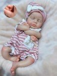 13" Loulou Silicone Reborn Baby Doll, Realistic