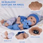 Milidool 18-Inch Realistic Reborn Baby Boy Doll