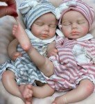 13" Loulou Silicone Reborn Baby Doll, Realistic