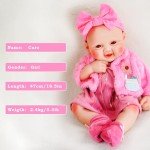 Lifelike 16-Inch Silicone Reborn Baby Girl Doll