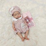 13" Loulou Silicone Reborn Baby Doll, Realistic