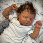 Zero Pam Black 18-Inch Realistic Reborn Doll