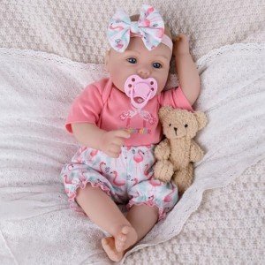 Milidool Realistic 18-Inch Reborn Baby Doll Girl