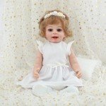 EIKIVAU Realistic 22-Inch Reborn Baby Doll Set