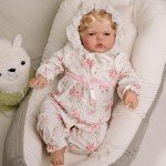 24” Lifelike Reborn Baby Doll - Blonde Girl