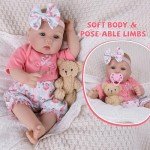 Milidool Realistic 18-Inch Reborn Baby Doll Girl