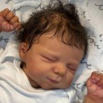Zero Pam Black 18-Inch Realistic Reborn Doll
