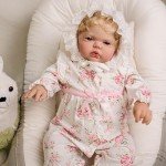 24” Lifelike Reborn Baby Doll - Blonde Girl