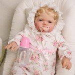 24” Lifelike Reborn Baby Doll - Blonde Girl