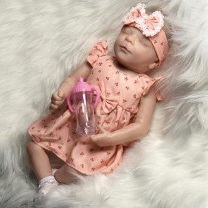 Realistic 17in Reborn Baby Doll - Cherry