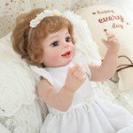 EIKIVAU Realistic 22-Inch Reborn Baby Doll Set