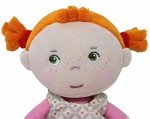 HABA Soft Baby Doll Roya - 10" Red Pigtails