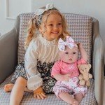 Milidool Realistic 18-Inch Reborn Baby Doll Girl