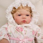 24” Lifelike Reborn Baby Doll - Blonde Girl