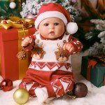 Realistic 20-Inch Christmas Reborn Baby Doll