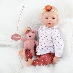 Lifelike 18" Reborn Baby Doll Gift Set