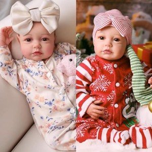 Carina Twin Reborn Baby Dolls by Babeside
