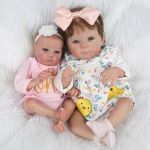 Adorable WOOROY Reborn Baby Dolls Bundle