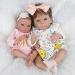 Adorable WOOROY Reborn Baby Dolls Bundle