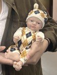 12" Realistic Full Body Silicone Baby Doll Set