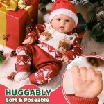 Realistic 20-Inch Christmas Reborn Baby Doll