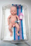 12" Realistic Full Body Silicone Baby Doll Set